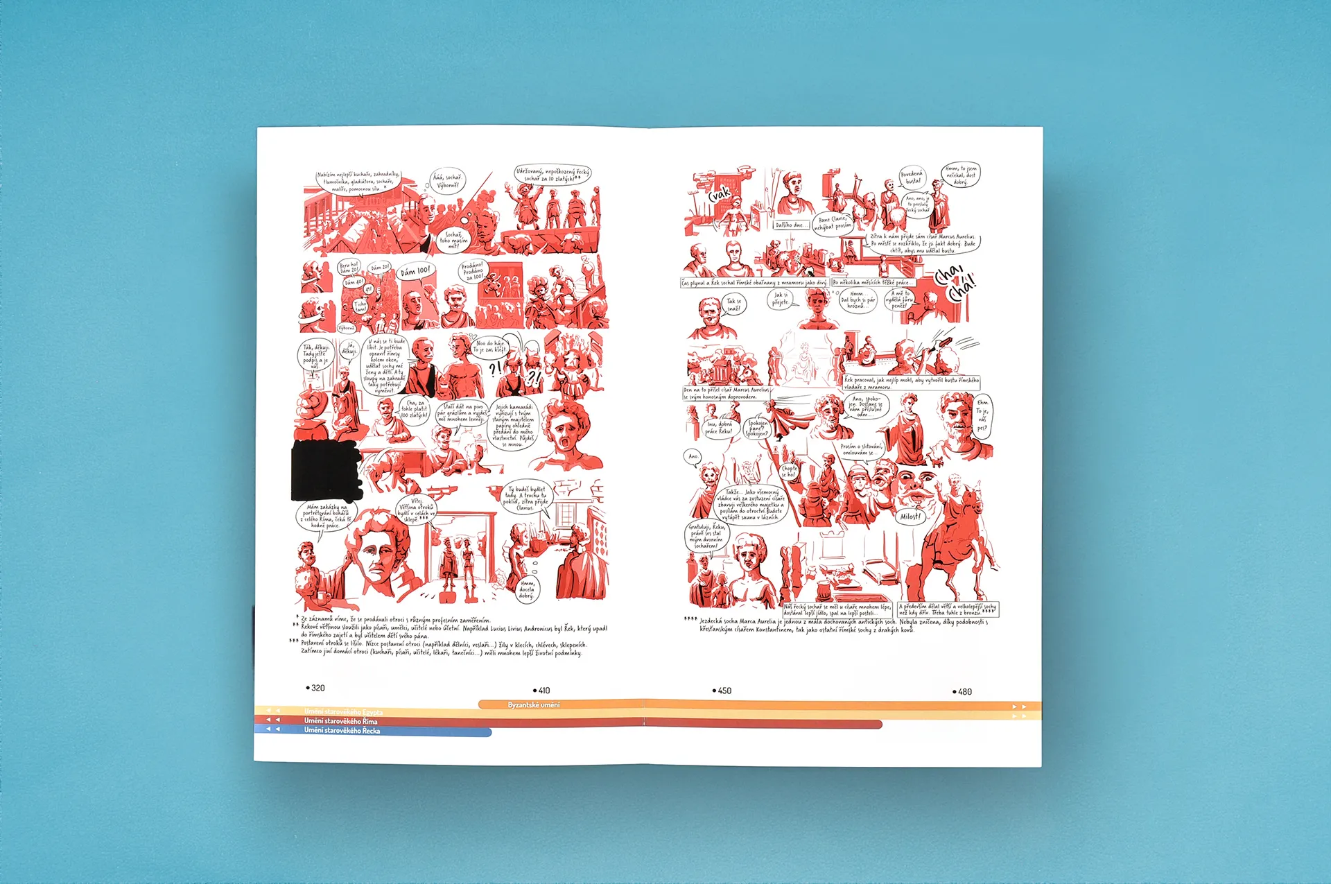 Art history, told in comics, image 11